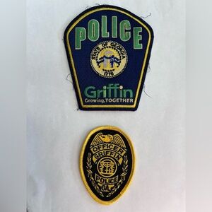 Griffin Georgia Police Patches Set